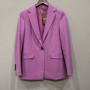 Hugo Boss Lilac Blazer Single‎ Button Size 0